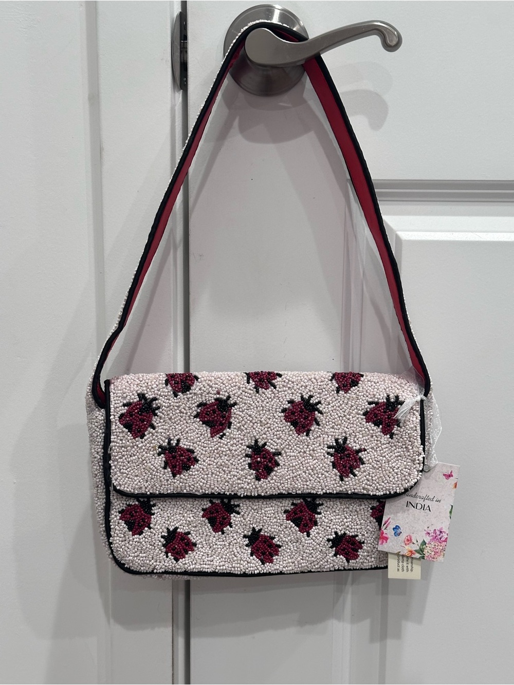 🐞The Viral Lady Bug Beaded bag✨